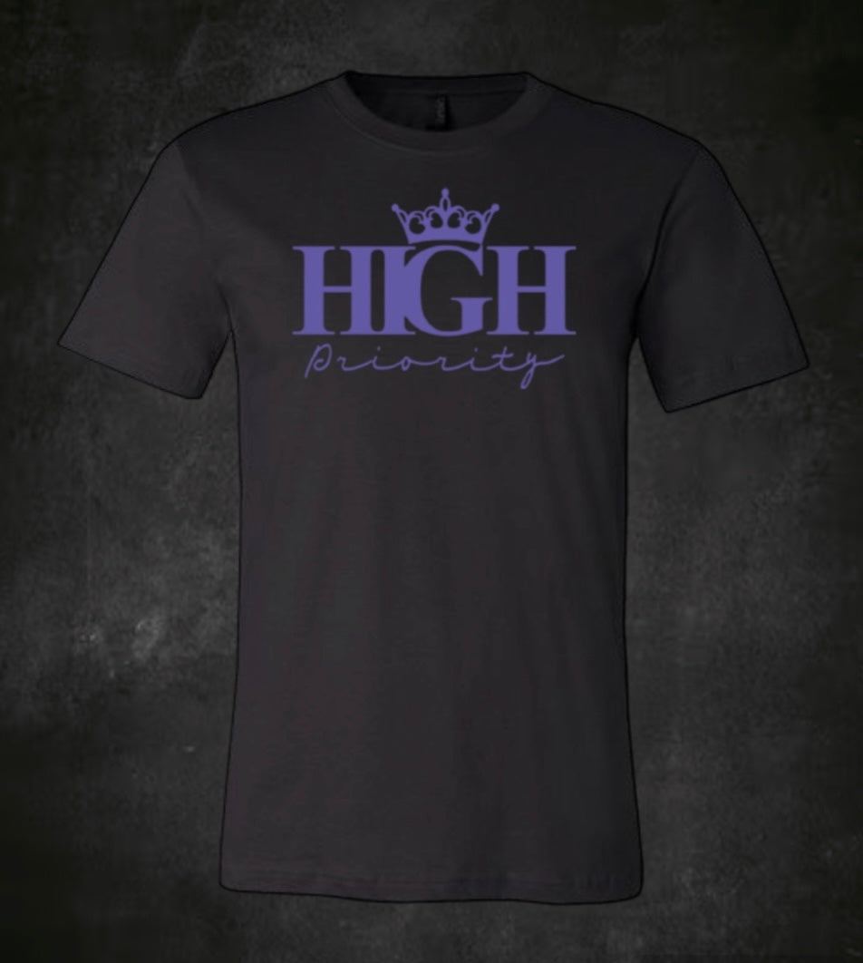 Black Tee Purple