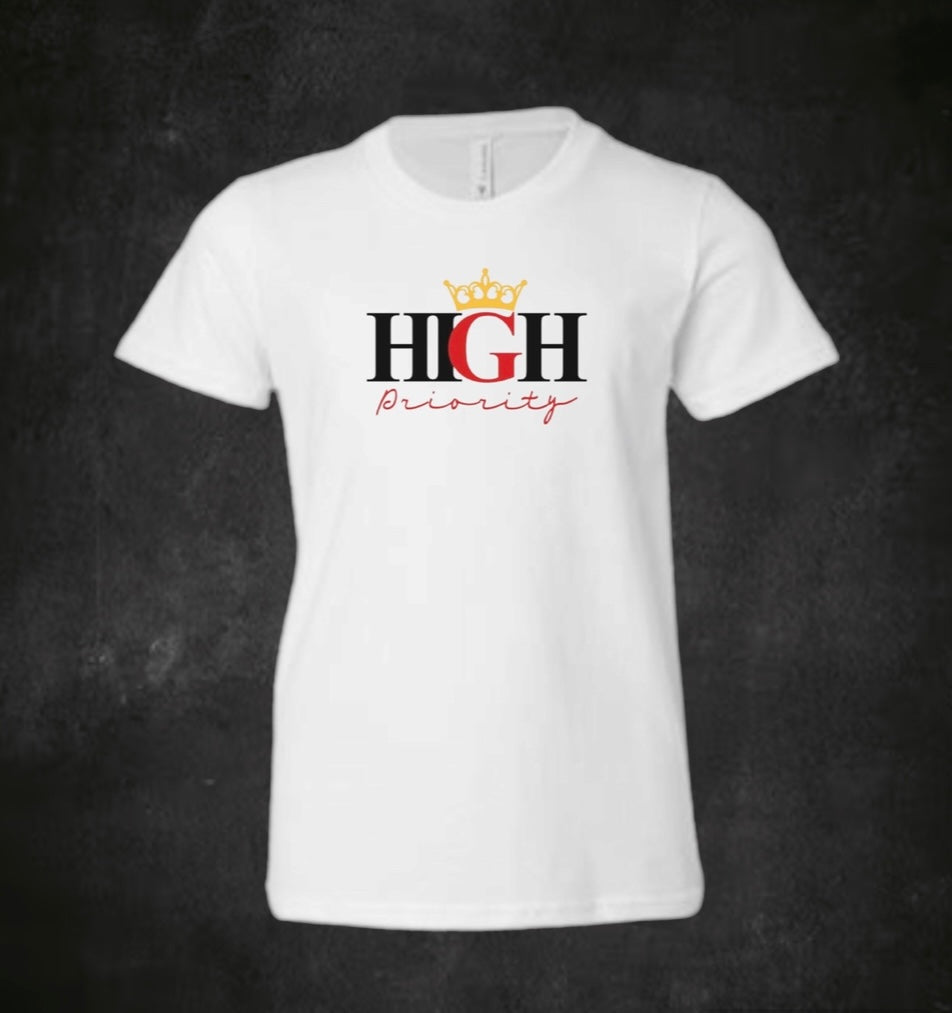 Kid Signature Tee-White