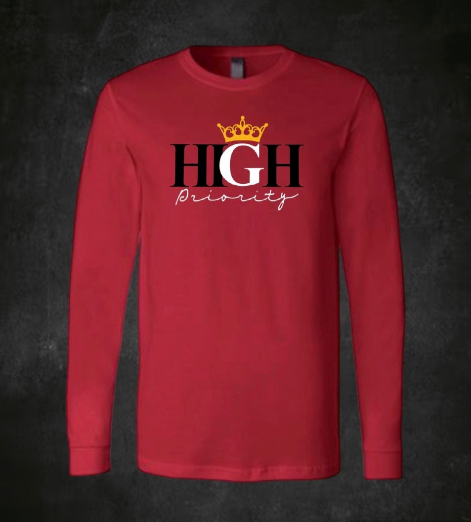 Signature Log Sleeve Red