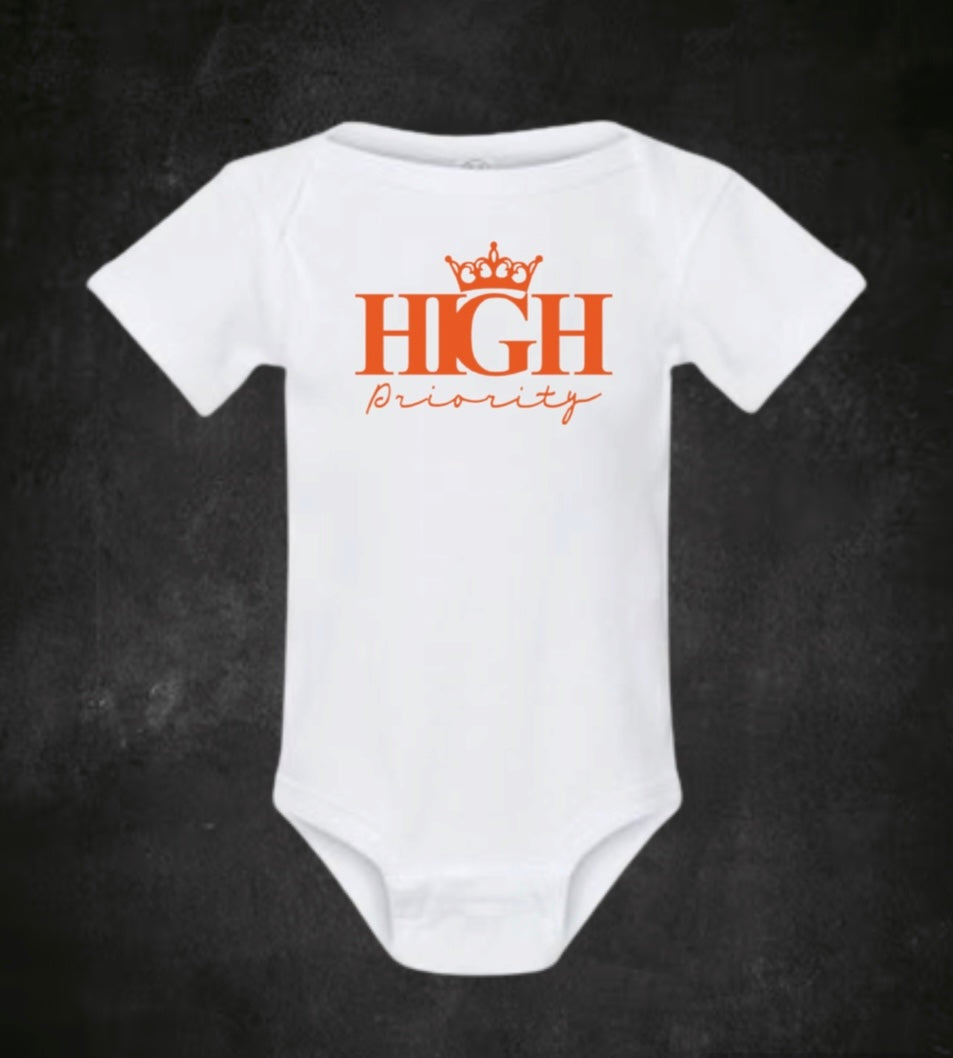 Baby Onesie Orange