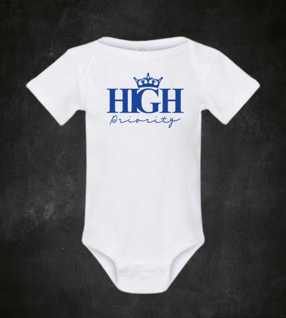 Baby Onesie Royal Blue
