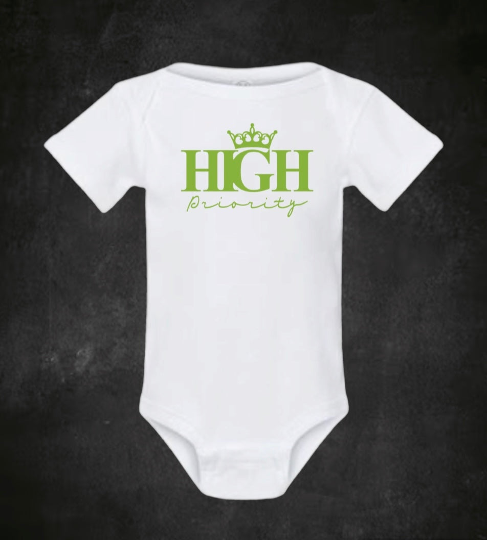 Baby Onesie Lime
