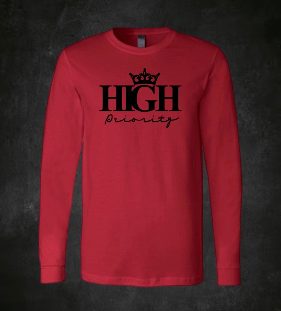 Long Sleeve Red