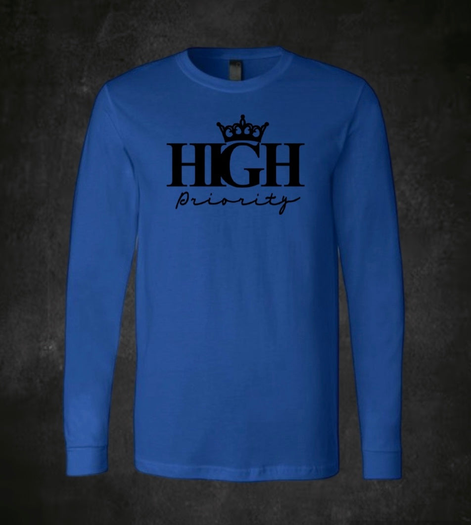 Long Sleeve Royal Blue