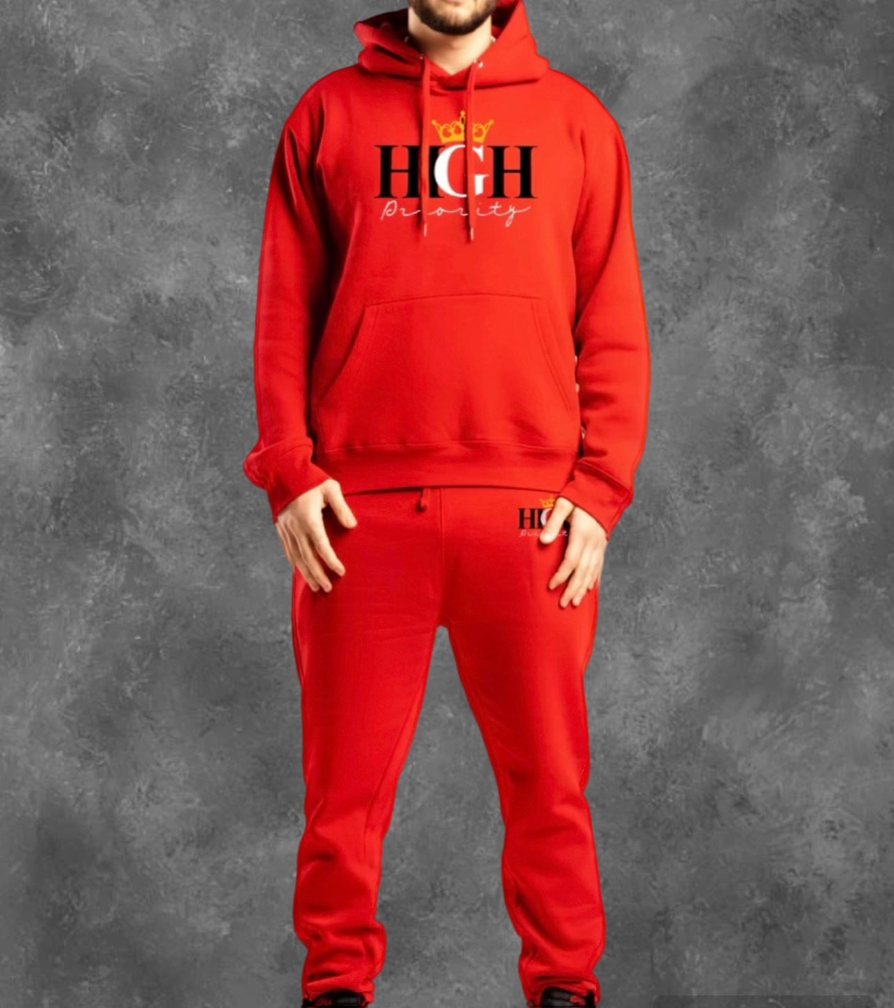 Signature Sweatsuit Red