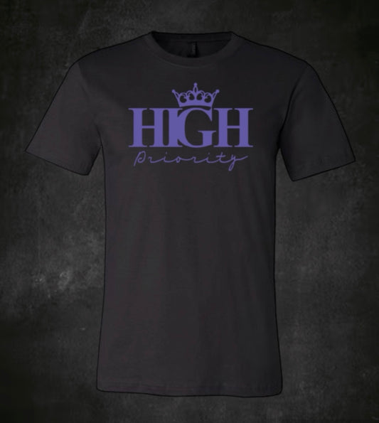 Black Tee Purple