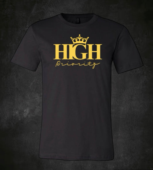 Black Tee Golden