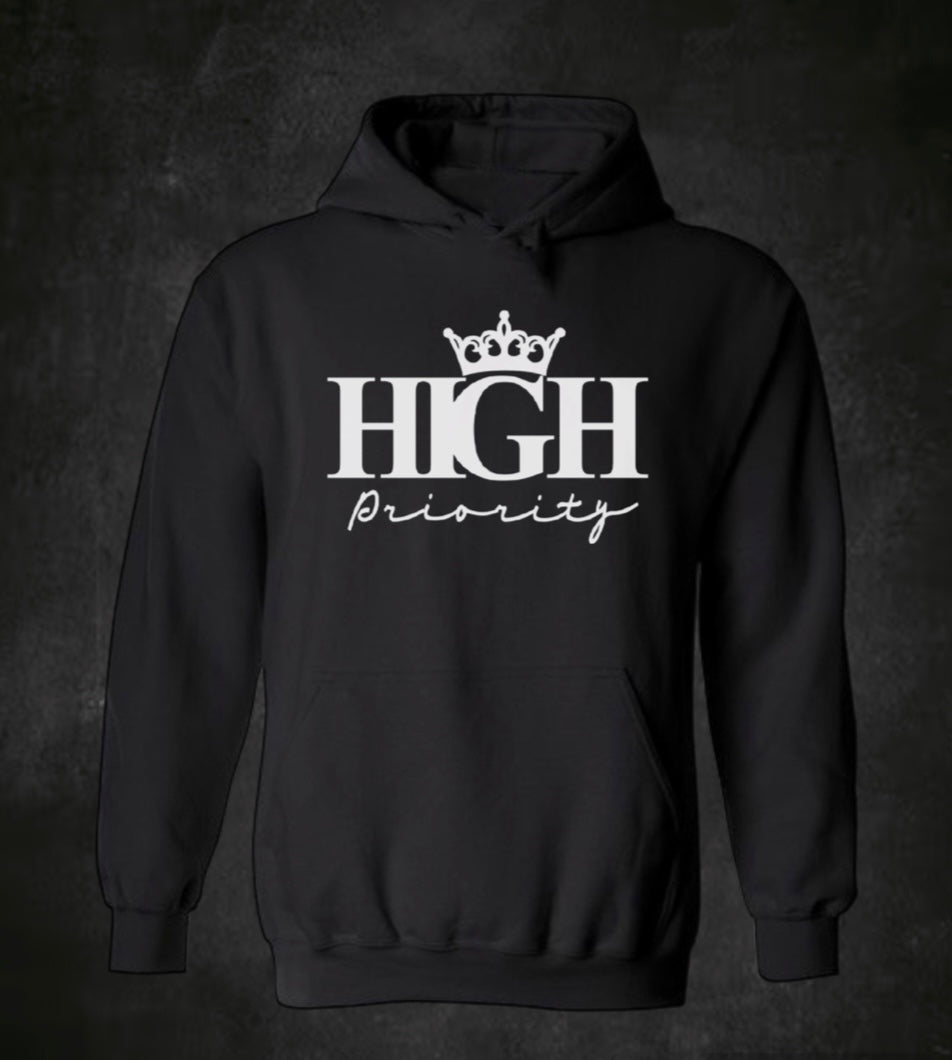 Black Hoodie White
