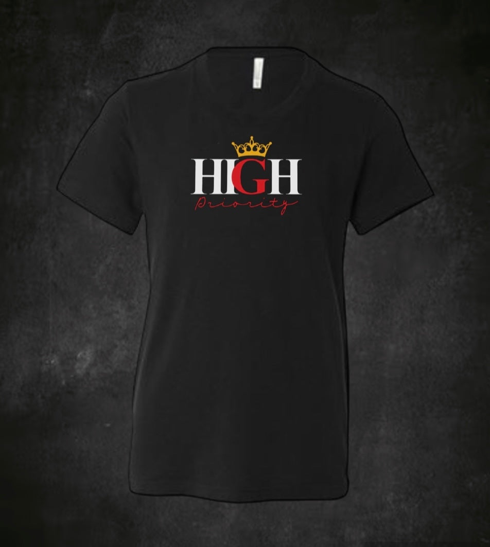 Kid Signature Tee-Black