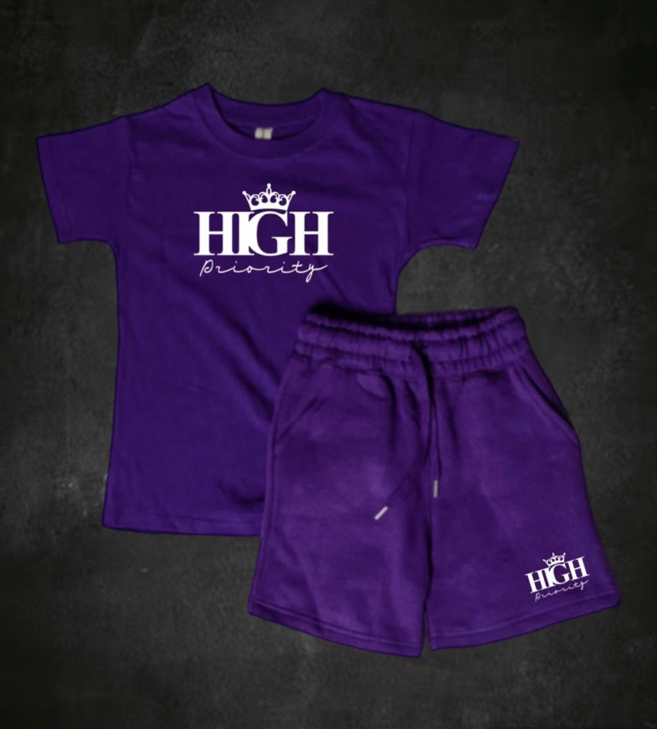 Kids Tyson Set Purple